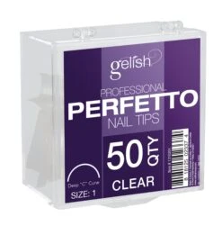 SUN® Gelish ProHesion Perfetto Nail Tips, 50 Ct Refill, Clear