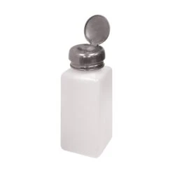 SUN® Plastic Pump Dispenser Bottle 2"x2"x5", 8 Oz.