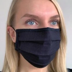 SUN® Solid Pleated Wellness Face Mask By Fashionizer Spa Uniforms -Makeup Care Products Store 13922084094009