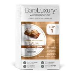 SUN® BareLuxury By Morgan Taylor, Complete Mani Pedi Packet, Oat Milk & Brown Sugar, 4 Pk -Makeup Care Products Store 19102 MT BareLuxury OutMilkandBrownSugar Render MA FNL 2
