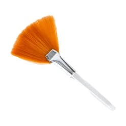 SUN® Complete Pro Mini Fan Mask Brush, Acrylic Handle, 2"L, 25 Ct