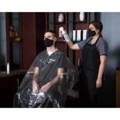 SUN® Disposable Plastic Client Cape, 51"W X 63"L , 50 Pack -Makeup Care Products Store 1 clipped rev 1 79ec2ded c36c 4ee7 809e ca96813b8d7d