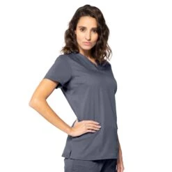 Women's Modern V-Neck Tunic Top, XXSmall To XLarge, By Landau -Makeup Care Products Store 4160 STPR 2