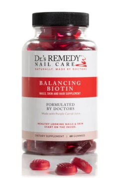 Dr.'s Remedy BALANCING Biotin Gummy Vitamin, 60 Ct