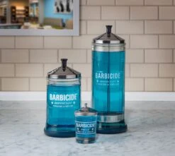 SUN® Barbicide Manicure Jar, Small, Midsize, And Large