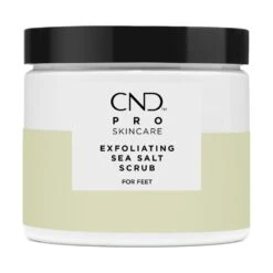 SUN® CND Pro Skincare, Exfoliating Sea Salt Scrub For Feet