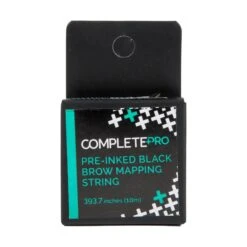 SUN® Complete Pro Black Brow Mapping String, Pre-Inked, 393.7"L, 1 Ct