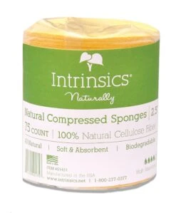 SUN® Intrinsics Compressed Sponges, 75ct -Makeup Care Products Store CX105T401431 NatCompressedSponges 1