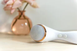 SUN® Lux Soniqué LED Sonic Cleanser, Wrinkle Reduction & Acne Treatment By ReVive Light Therapy -Makeup Care Products Store ClearwaterProductPhotography TheDashingGinger 2295