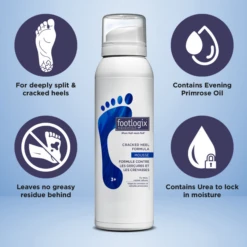 Footlogix Cracked Heel Formula, 4.2oz -Makeup Care Products Store Copyoffootlogix heel info
