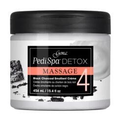 SUN® Pedi Spa Detox Black Charcoal Crème, 15.4 Oz