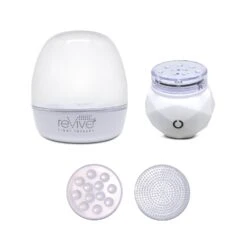 SUN® Soniqué Mini LED Sonic Cleanser, Acne Treatment By ReVive Light Therapy -Makeup Care Products Store IncludedProducts