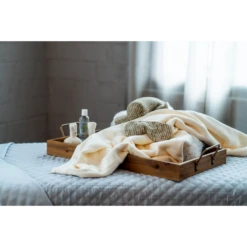 SUN® Sposh Organic Basket Weave Blanket, Natural -Makeup Care Products Store JL295 basketweave 20blanket clipped