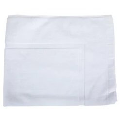 SUN® Sposh Locker Room Bath Mat, 600 GSM, 25 X 30 -Makeup Care Products Store JL722 SposhBathMatWHITE