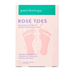SUN® Patchology Serve Chilled Rosé Toes, Renewing & Protecting Foot Mask, 1 Ct -Makeup Care Products Store Patchology RoseToes box front 2400x3000 750x ccb1be9d 3ce5 482a 9a1b 547ac6982a26
