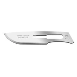 SUN® Swann-Morton Stainless Steel Dermaplaning Blade, Size 10