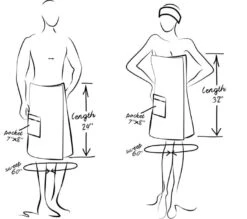 SUN® Boca Terry Microfiber Wrap With Snaps -Makeup Care Products Store Sketches Wraps Headbands e1d45be2 af91 4a0b b1a7 b60f56d80e6a