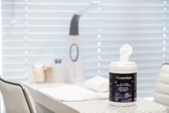 SUN® Prevention One-Step Disinfectant Cleaner Wipes, 160 Ct -Makeup Care Products Store SpaShoot 6x7WipesCanister Nail