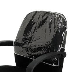 SUN® Betty Dain Salon Chair Back Cover, Clear
