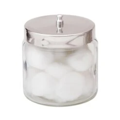 SUN® Dukal Glass Sundry Jars -Makeup Care Products Store bottles jars 20 5 oz 6380571230265