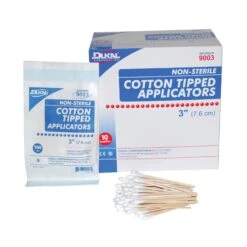SUN® NS Cotton Tipped Applicators - 3" -100 Ct