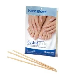 SUN® HandsDown 7" Birchwood Cuticle Sticks, 144 Count