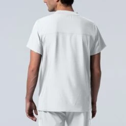 Landau Forward Men's 2-Pocket V-Neck Scrub Top -Makeup Care Products Store cwglz17d5znl9qd4ovfc