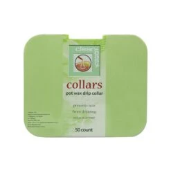 SUN® Clean + Easy Collars, Square, 50 Pk