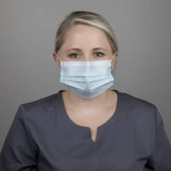 SUN® 3-Ply Disposable Face Mask, Blue, 50 Ct. -Makeup Care Products Store face masks eyewear 14118910033977 fd026d8a bdb8 4d24 bc25 ee47aa813a66