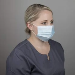 SUN® 3-Ply Disposable Face Mask, Blue, 50 Ct. -Makeup Care Products Store face masks eyewear 14118910099513 5ef1d48a 6ef2 408c b79e 00970bc30b83