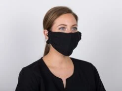 SUN® 2-Ply Stretch Earloop Face Mask, 6 Pack -Makeup Care Products Store face masks eyewear black 14035729612857