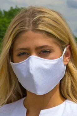 SUN® Solid Wellness Face Mask By Fashionizer Spa Uniforms -Makeup Care Products Store face masks eyewear s m white 16453490475065