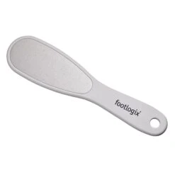 SUN® Footlogix Double-Sided Foot File With Rubberized Handle, Coarse/Fine Grit