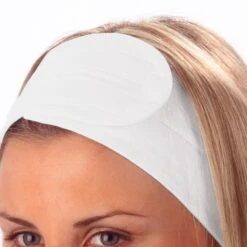 SUN® Boca Terry Microfiber Headband With Terry Back, 3pk -Makeup Care Products Store headbands white 5598935253049