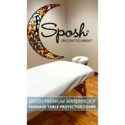 SUN® Sposh Premium Waterproof Microfiber Protective Face Rest Cover, White -Makeup Care Products Store headrest face cradle pillow covers 16452598956089