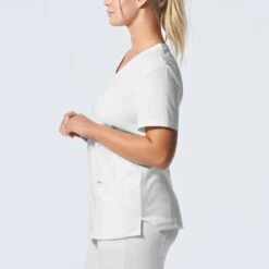 Landau ProFlex Women's 3-Pocket V-Neck Scrub Top -Makeup Care Products Store iasgjz5xohpj5d3umdyz
