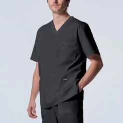 Landau ProFlex Men's 4-Pocket V-Neck Scrub Top -Makeup Care Products Store izuauiq5c1cnrqnxcqfn
