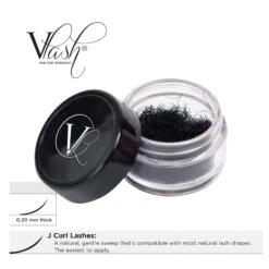 SUN® VLash .20 J Curl Lashes