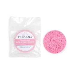 SUN® Prosana Compressed Sponges, Round, Pink