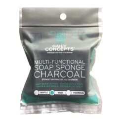 SUN® Daily Concepts Charcoal Soap Sponge