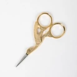 SUN® Stork Manicure Scissors Nail Tip Cutter, Gold