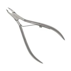 SUN® Ultra Premium Cuticle Nipper, Stainless Steel, 1/2 Jaw, Single Spring