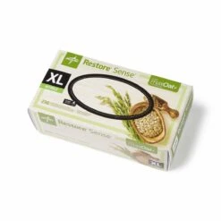 SUN® Restore MaxOat+ Nitrile Gloves, Green, 250 Ct -Makeup Care Products Store nb590