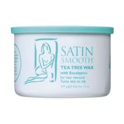 SUN® Satin Smooth Soft Wax, Tea Tree, 14 Oz