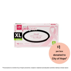 SUN® Pink Pearl Nitrile Gloves, 100 Ct -Makeup Care Products Store pink glove xl 2000x2000 1
