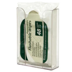 Sanitizing Wipes Dispenser, Short, Clear