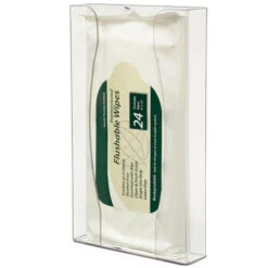 Sanitizing Wipes Dispenser, Tall, Clear
