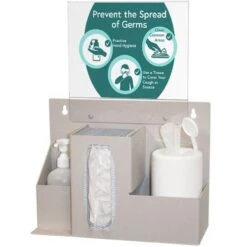Prevention Station With Sign, Quartz Beige