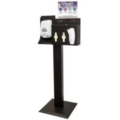 Bulk Mask Dispensing Cover Your Cough Kit, Black