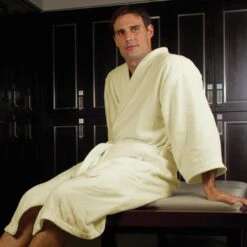 SUN® Boca Terry Robe, Velour Kimono